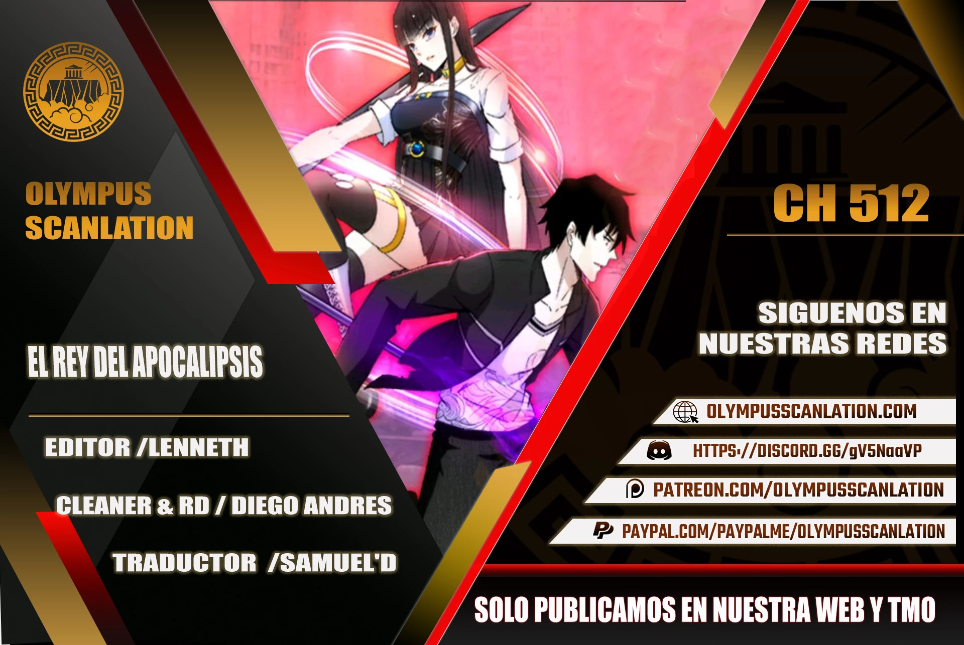 El rey del apocalipsis > Capitulo 512 > Page 01